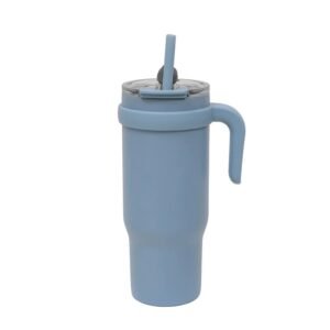Multi-Capacity Tumbler With Straw And Handle