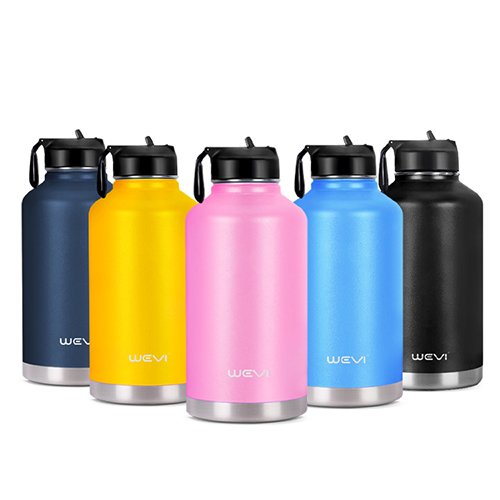stainless steel water bottle two