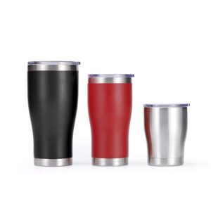 20-ounce/30-ounce/40-ounce stainless steel tumbler with straw