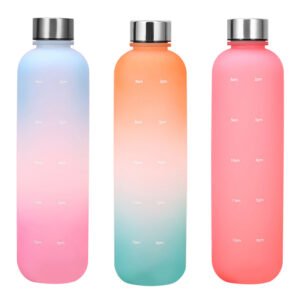 Tritan Transparent Frosted Sports Water Bottle