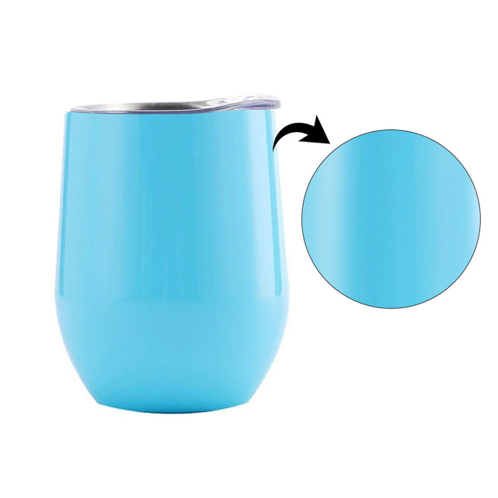 coloured coating surface