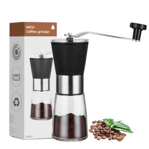 Eco-Friendly ABS Stainless Steel Body Manual Coffee Grinder