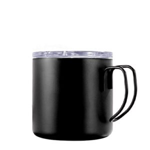 WEVI 12oz Double Walled Coffee Tumbler with Handle