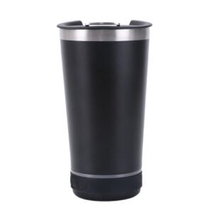 16oz Double Wall Vacuum Insulated Coffee Cup with Speaker